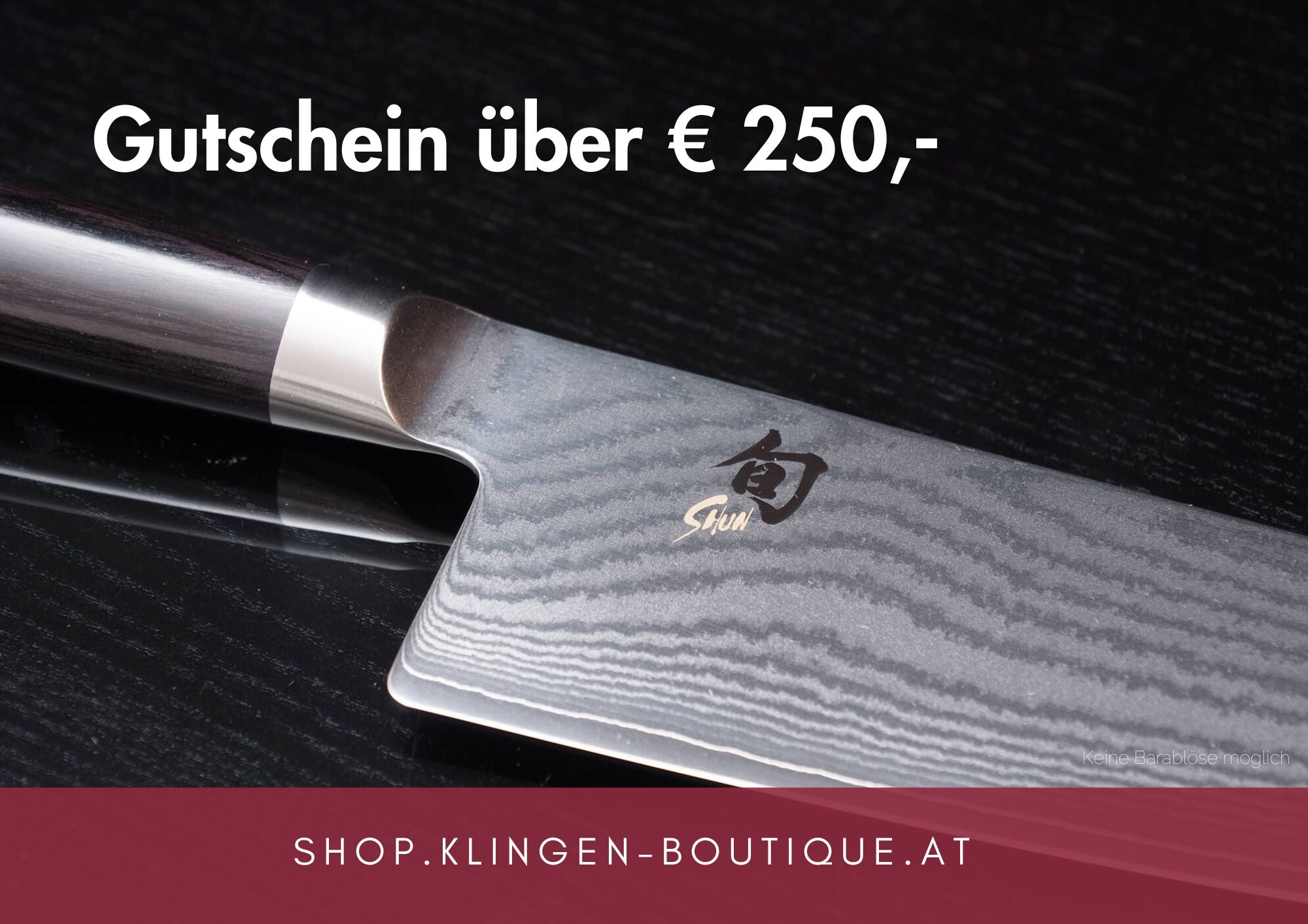 Die Klingen-Boutique Gutschein