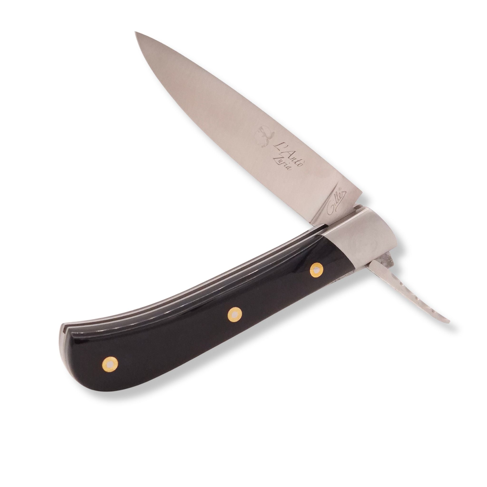 Fontenille Pataud, L'Antò, Korisches Taschenmesser, Büffelhornzwinge