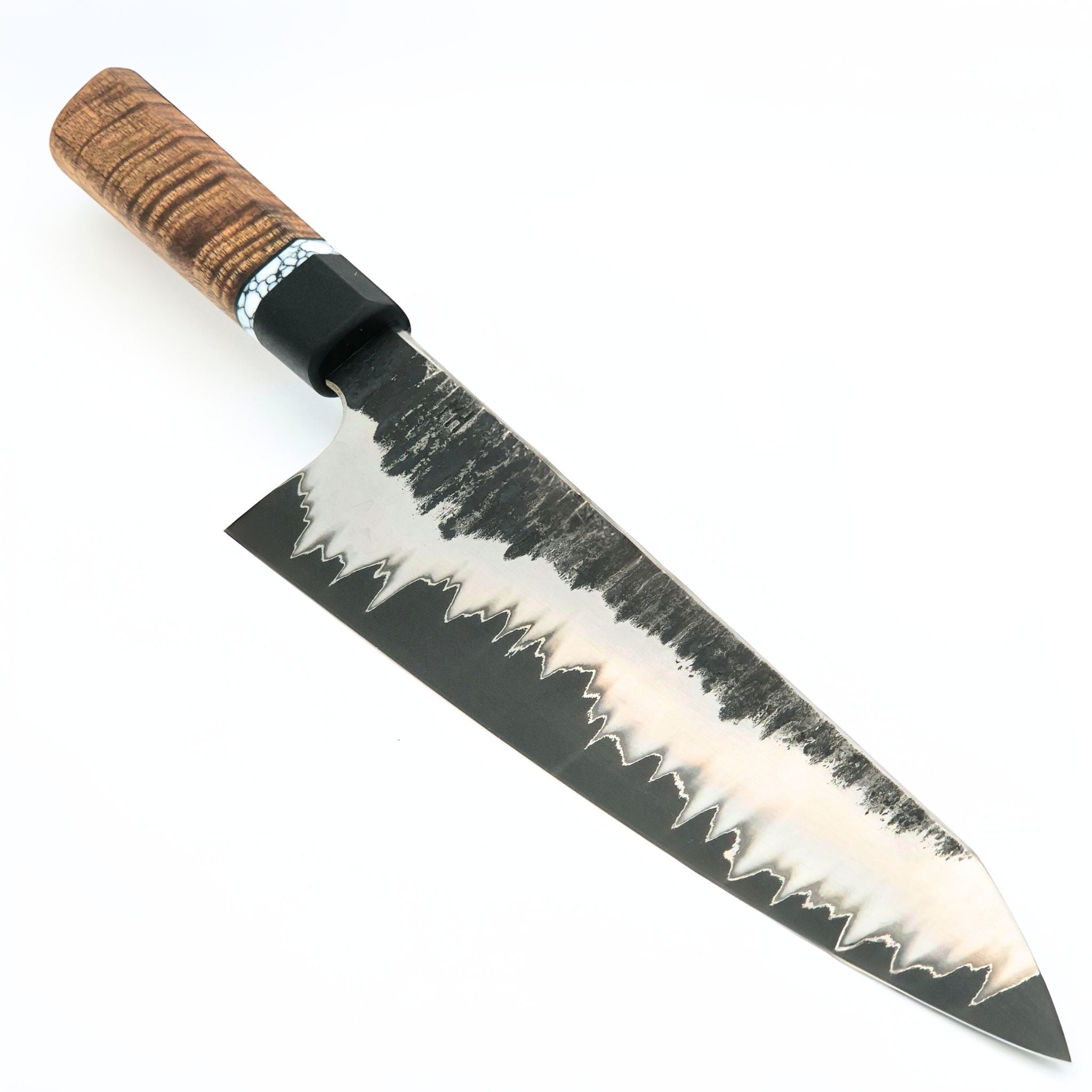 Martin Huber, San Mai, Curly Mango, 3 Lagen, handgemacht