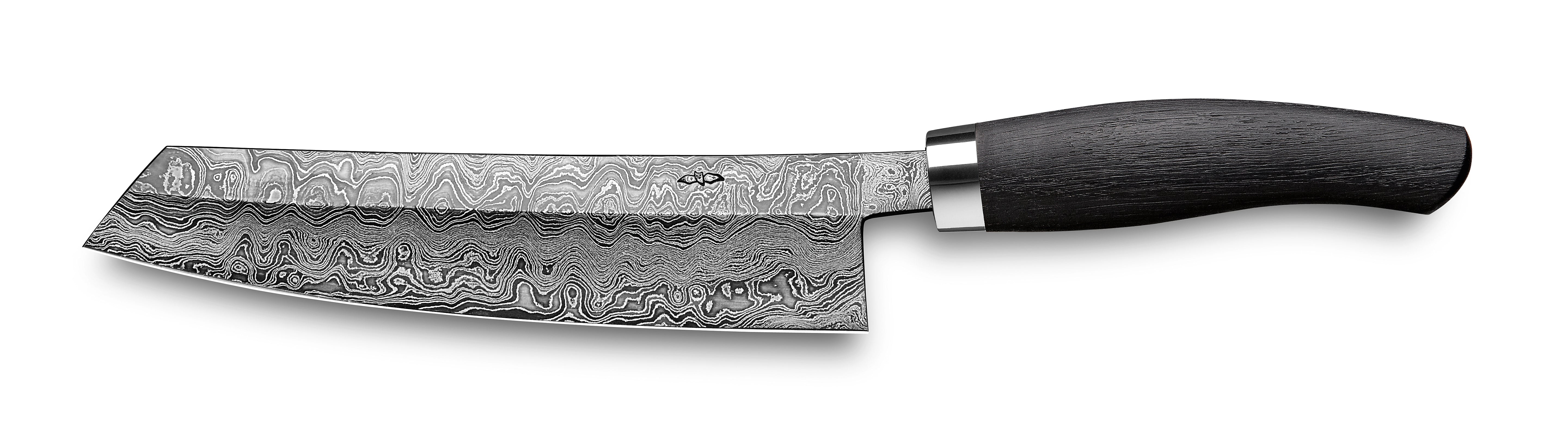 Nesmuk Exklusiv C100 Damast-Kochmesser 180 Mooreiche