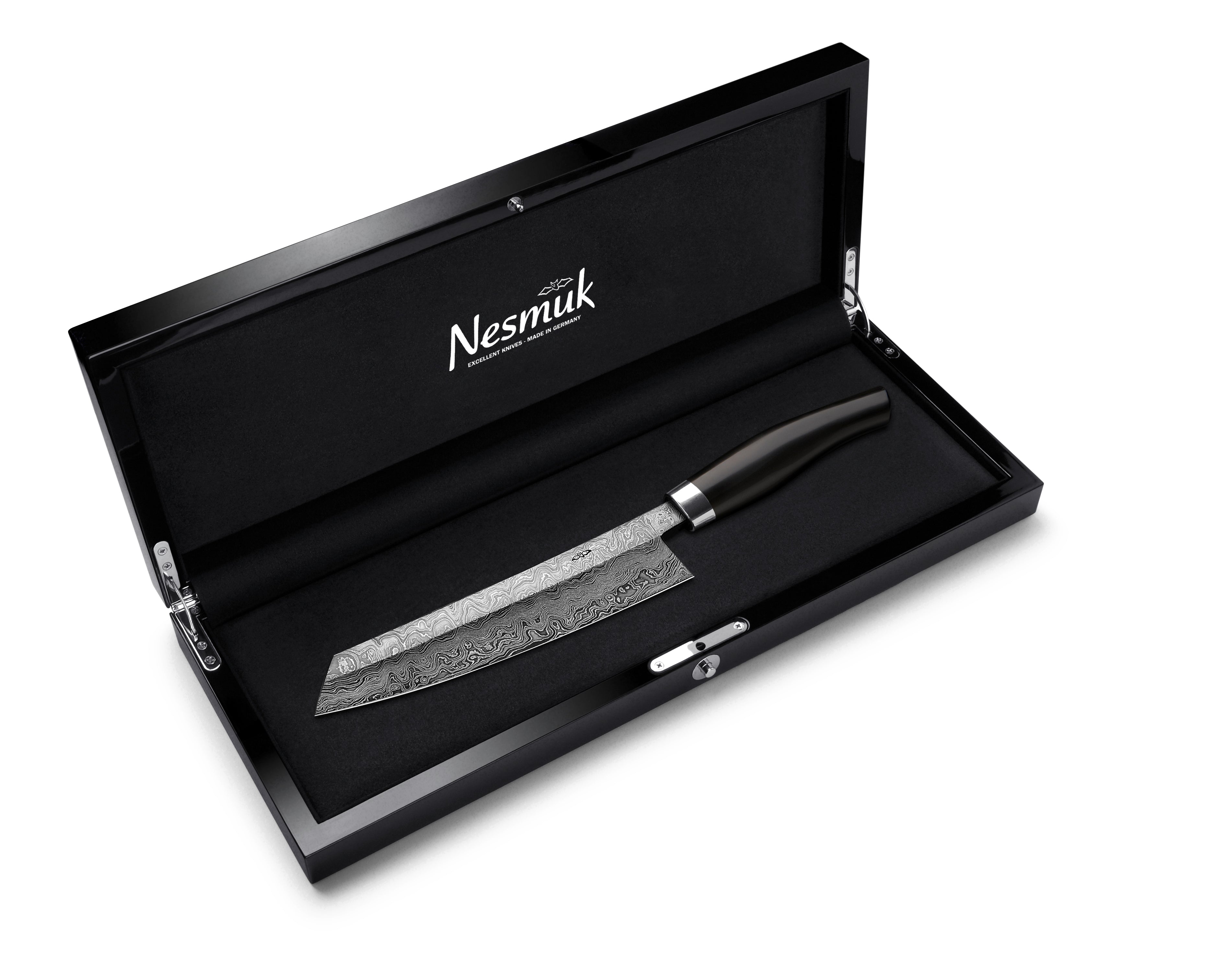 Nesmuk Exklusiv C100 Damast-Kochmesser 180 Juma Black