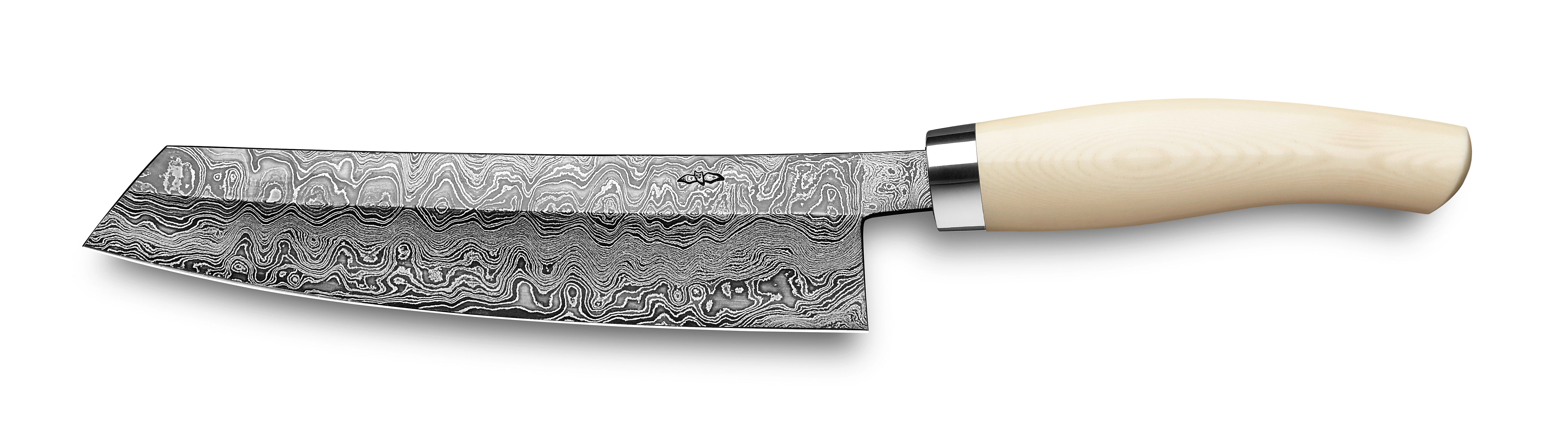 Nesmuk Exklusiv C100 Damast-Kochmesser 180 Juma Ivory