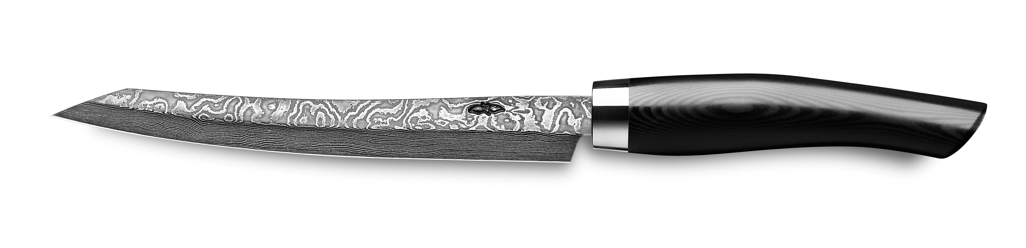 Nesmuk Exklusiv C100 Damast-Slicer 16cm Micarta schwarz