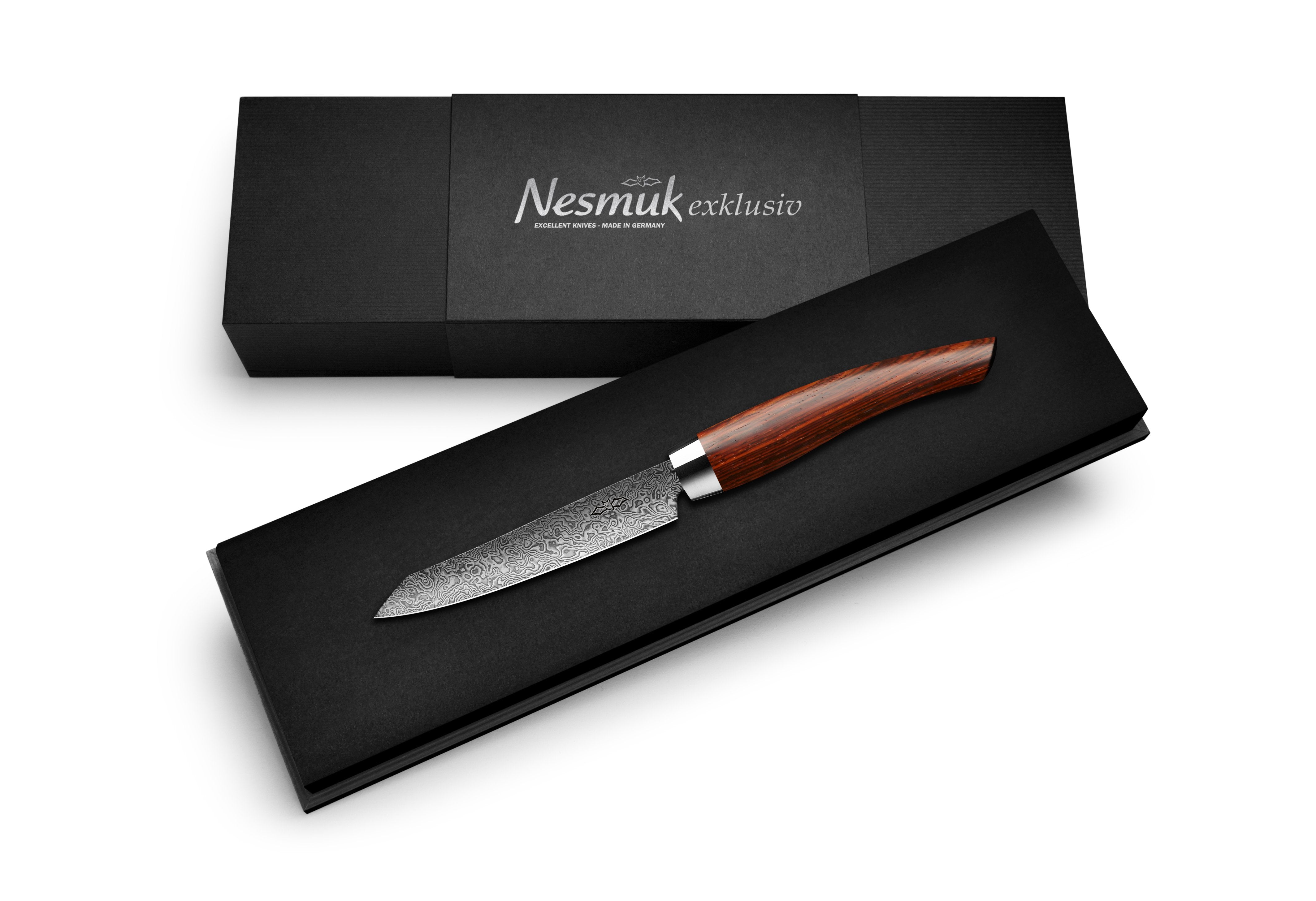 Nesmuk Exklusiv C90 Damast-Officemesser 90 Cocobolo