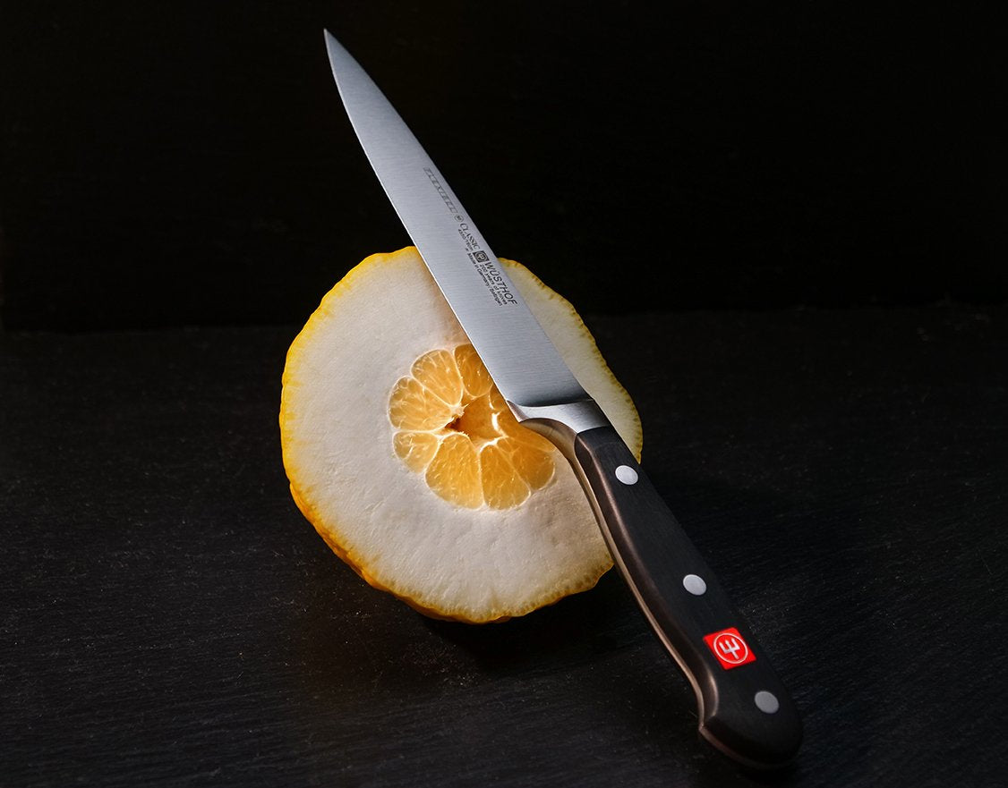 Wüsthof Classic Filetiermesser, 16 cm, flexible rostfreie Klinge (58 HRC), aus Solingen.