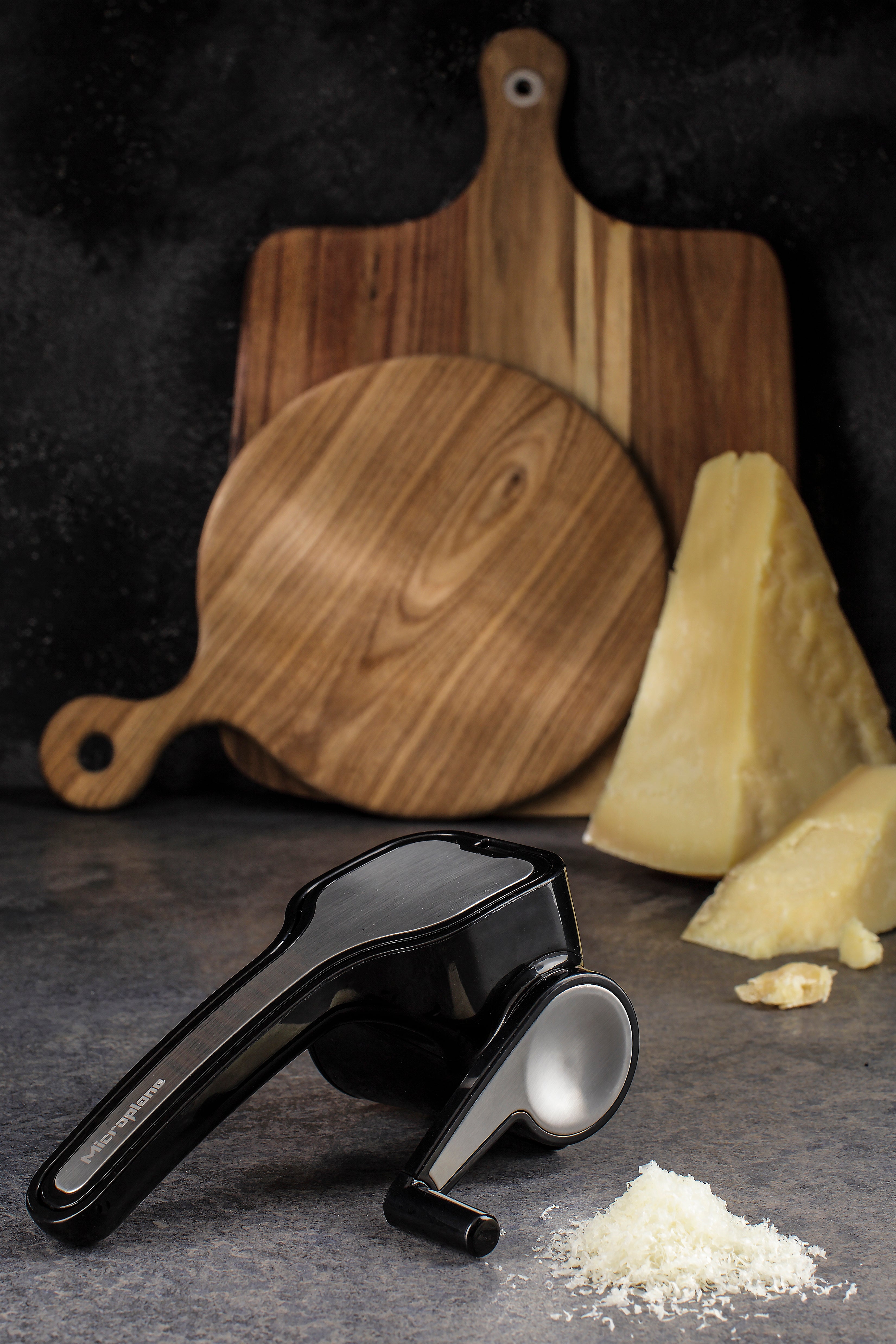 Microplane Specialty Series Parmesanreibe-/mühle, Rotary Grater
