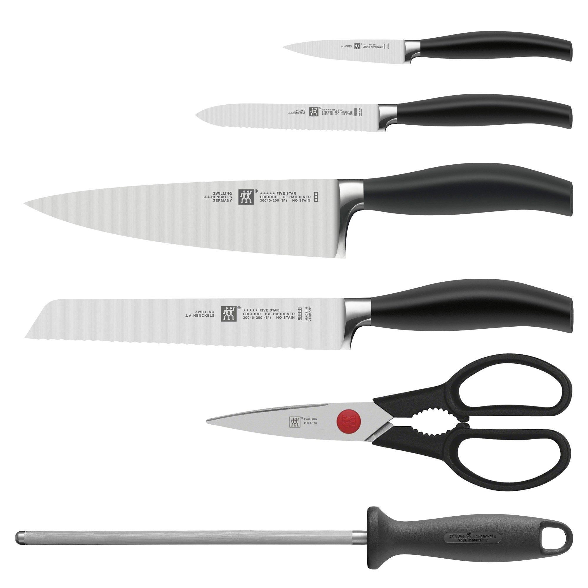 ZWILLING FIVE STAR Messerblockset 7-tlg