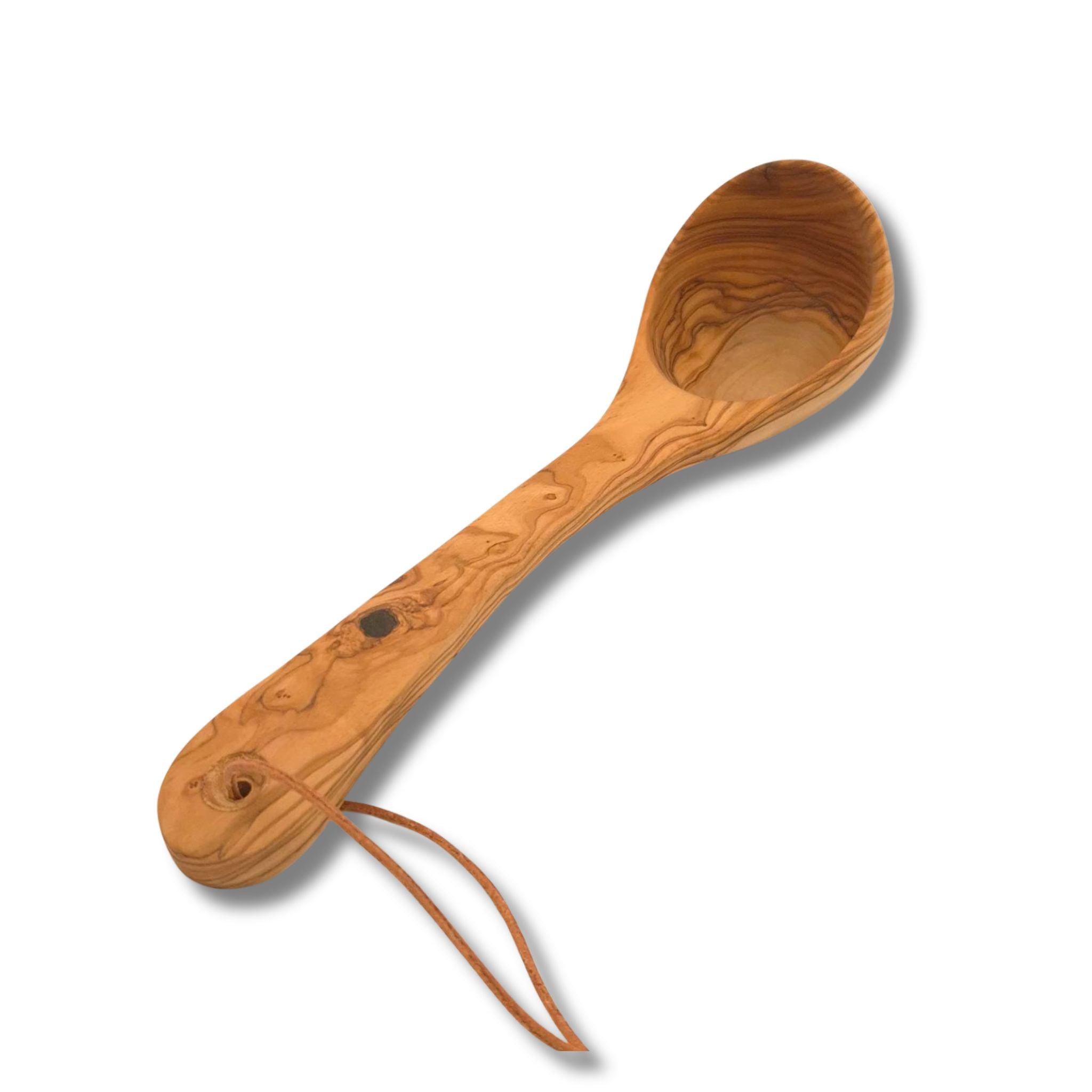 Schöpfkelle Olivenholz, 30 cm