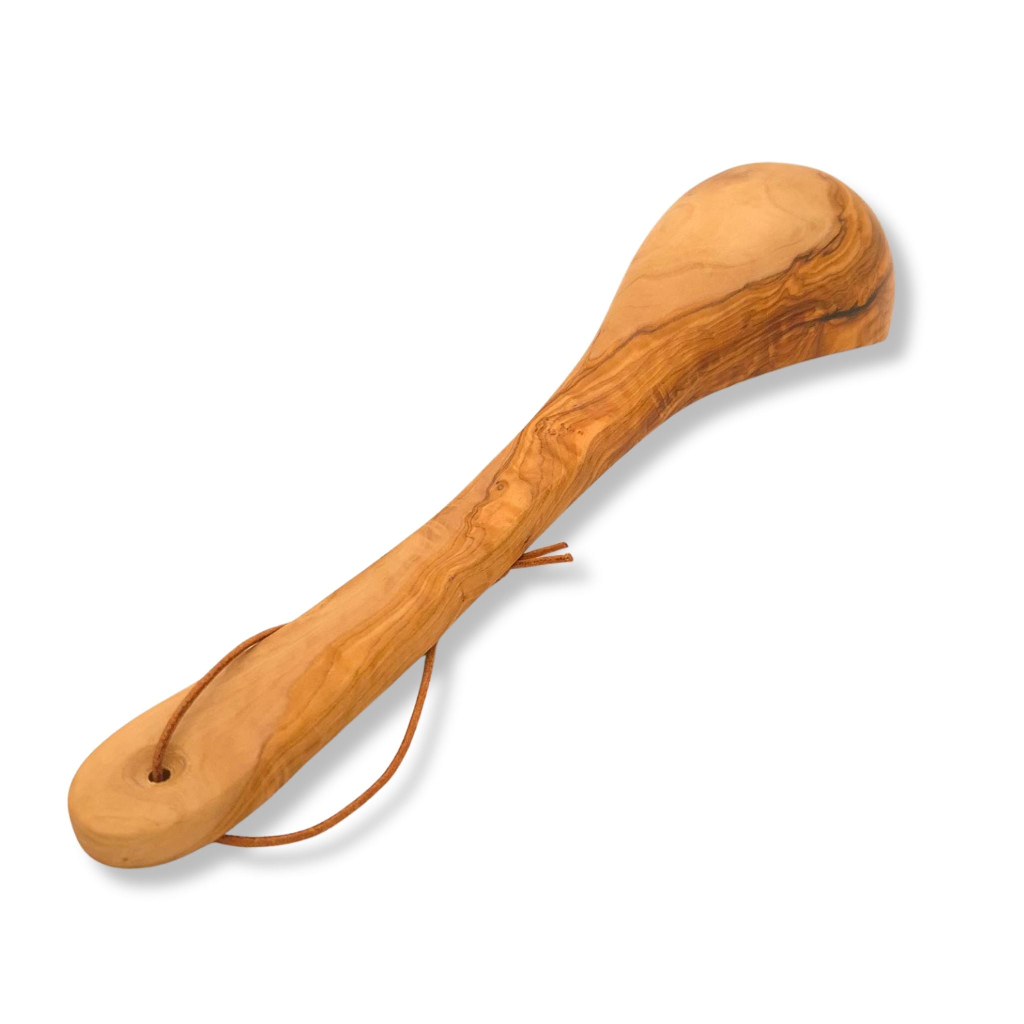 Schöpfkelle Olivenholz, 35 cm