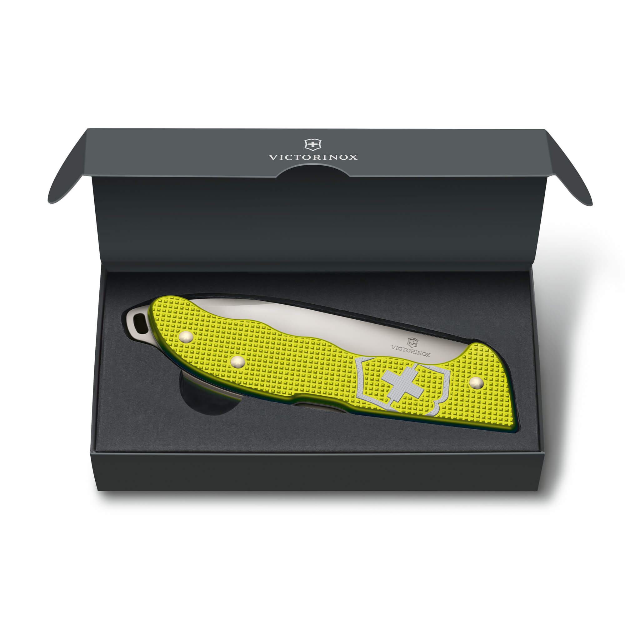 Victorinox Schweizer Taschenmesser, Hunter Pro, Alox Limited Edition 2023, Electric Yellow