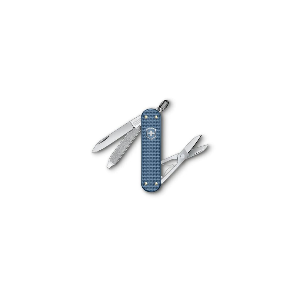 Victorinox Schweizer Taschenmesser, Classic SD, Alox Limited Edition 2026, Glacial Blue