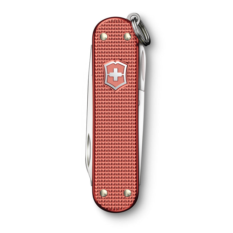 Victorinox Schweizer Taschenmesser, Classic SD,  Alox Limited Edition 2025, Stone red