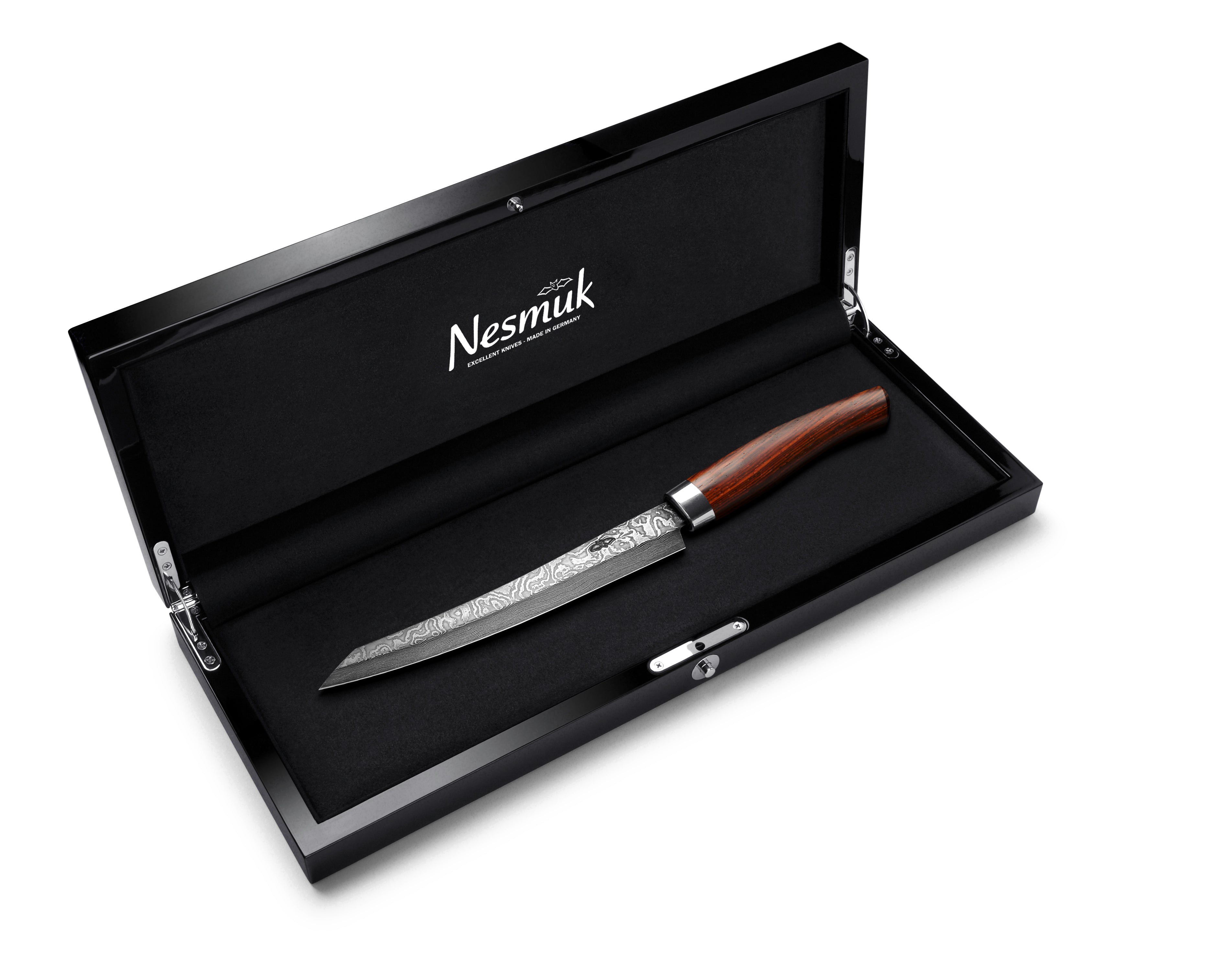 Nesmuk Exklusiv C100 Damast-Slicer 16cm Cocobolo