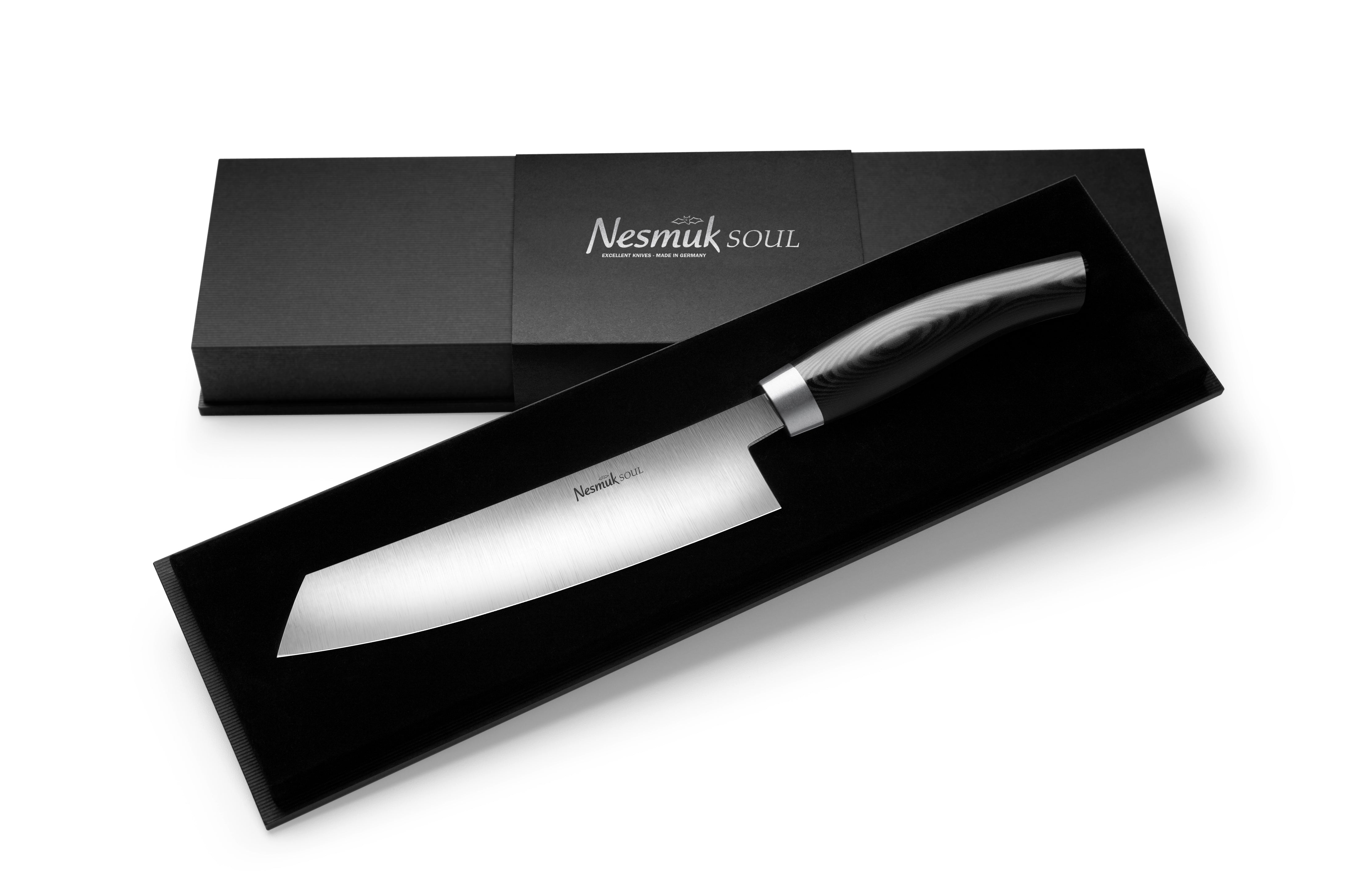 Nesmuk Soul Kochmesser 180 Micarta black