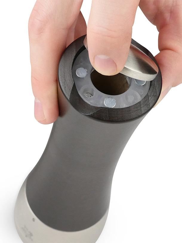 Peugeot Salzmühle Madras 16 cm Schokolade