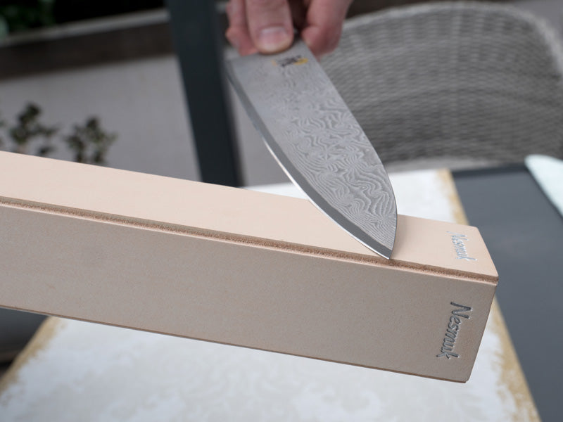 Nesmuk Abziehlederriemen für Küchenmesser