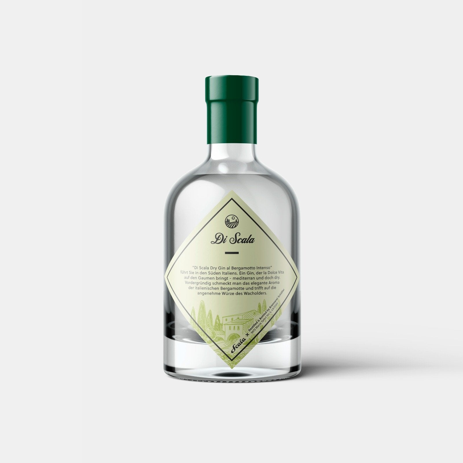 Di Scala Dry Gin al Bergamotto INTENSO 50cl